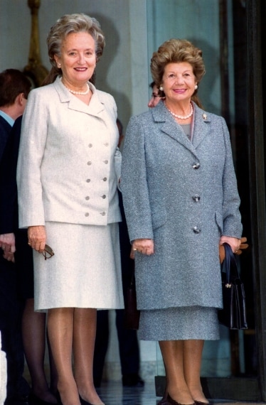 Franca Pilla con Bernadette Chirac