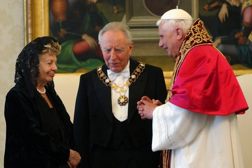 L'incontro con Papa Benedetto XVI