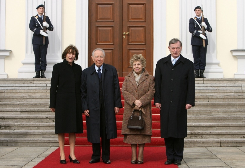 L'incontro con il Presidente tedesco Horst Koehler