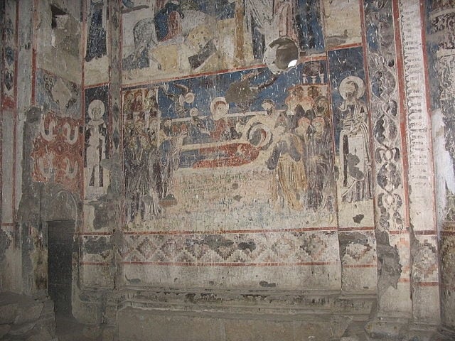 https://en.wikipedia.org/wiki/File:Ani_St_Tigran_fresco.JPG