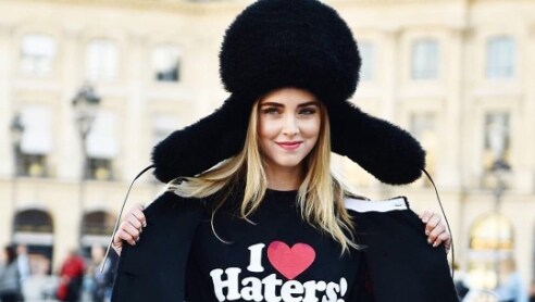 Il colbacco di Chiara Ferragni