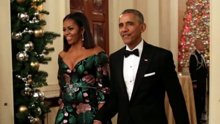 L'abito Gucci indossato da Michelle Obama