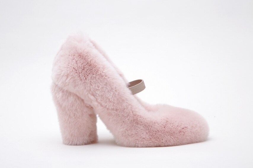 Décolleté di pelo Blugirl