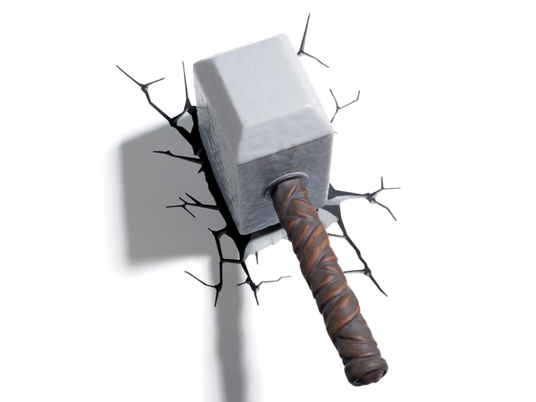 Lampada led da muro 3D Fix Lighting per Marvel, 59 euro