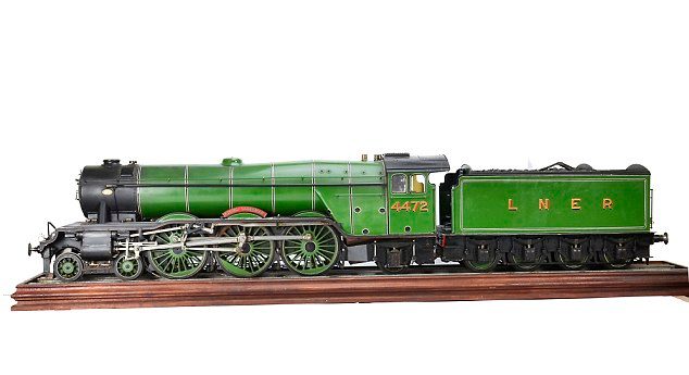 Il trenino ispirato al Flying Scotsman