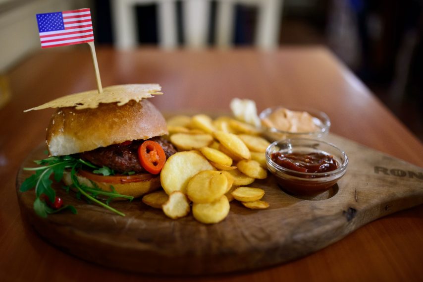 L'hamburger dedicato a Donald Trump