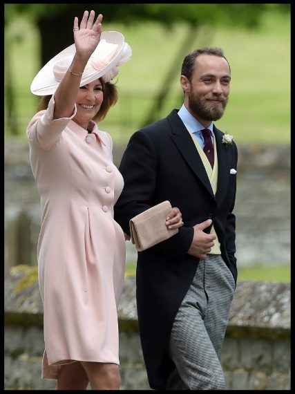 La mamma della sposa Carole Middleton