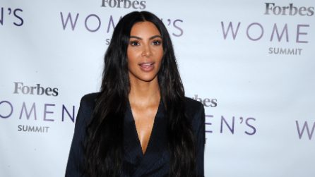 Il look "mascolino" di Kim Kardashian