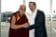 L'incontro con il Dalai Lama, in aeroporto