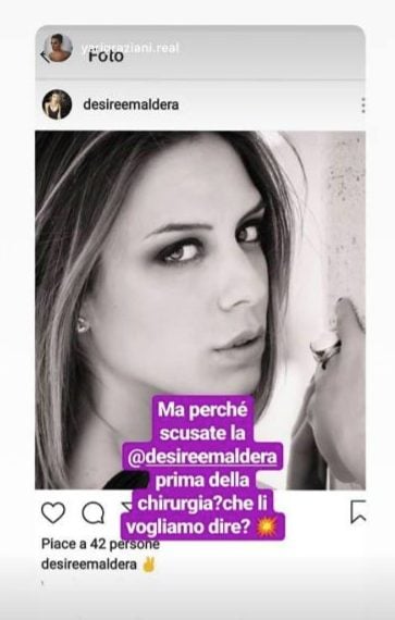 Dopo aver espresso la sua volontà di ricorrere a qualche ritocchino estetico, arriva la reazione dei social: "Che gli vogliamo dire prima dei ritocchi?".