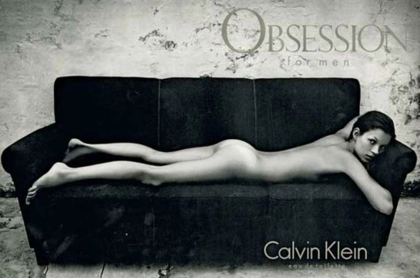 Kate Moss per Calvin Klein nel 1993