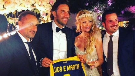 Il matrimonio di Luca Toni e Marta Cecchetto