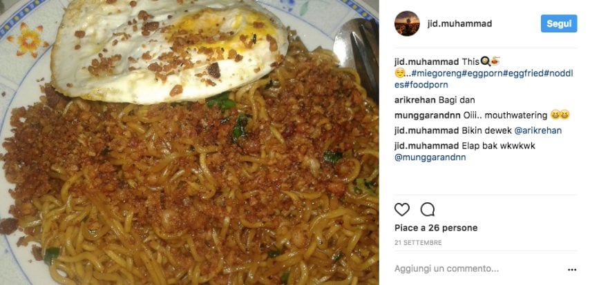 Fonte: https://www.instagram.com/p/BZS3KPchOc-/?tagged=eggfried