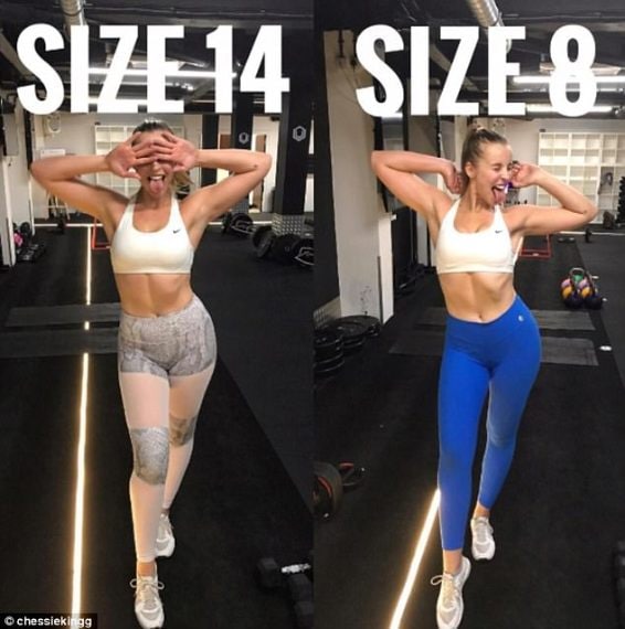 "Che taglia indosso? Qualsiasi, dalla 8 alla 14"