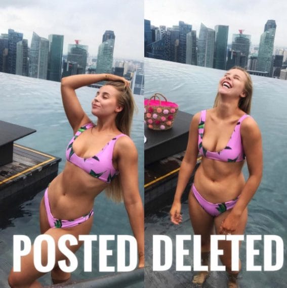 Altro esempio di posa diversa