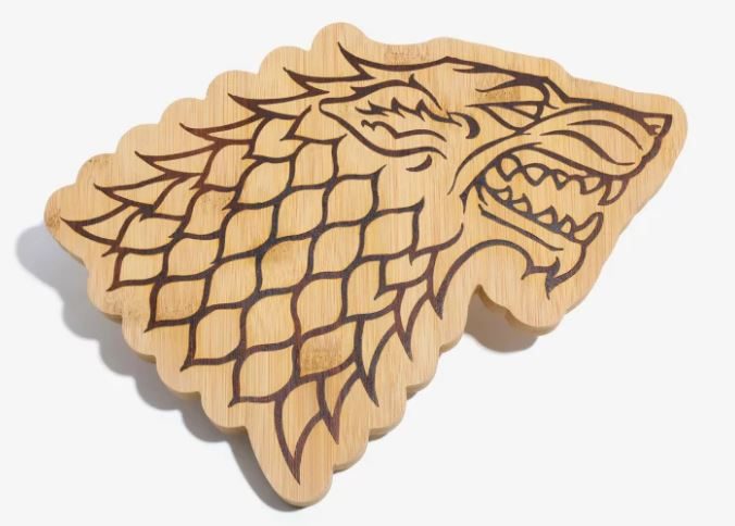 Il tagliere di Games of Thrones.