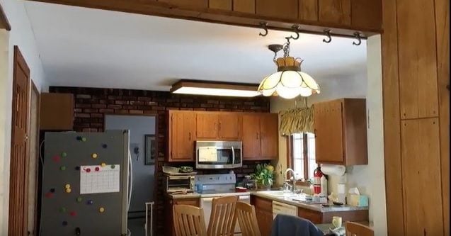 The transformation starts from the base.