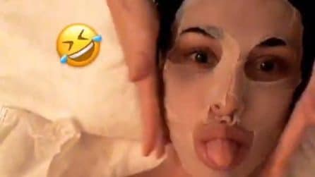 Belén Rodriguez si rilassa alla Spa