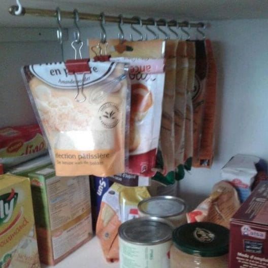 Un'idea ingegnosa per il frigorifero. Fonte: https://it.pinterest.com/pin/455919162269025526/