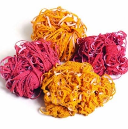 Have you ever heard about cotton and corn fiber sponges? They are excellent at removing stains on pots,metal, sinks and grills.