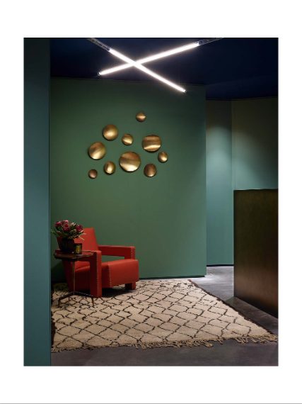 boutique milanese Pal Zileri di via Manzoni dopo il nuovo restyling