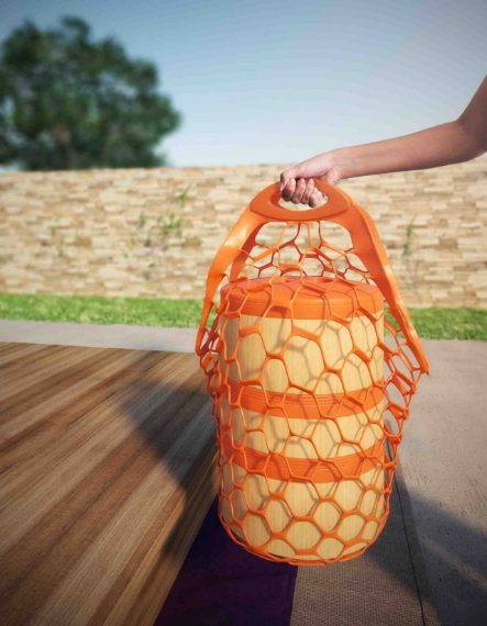 COMBINE è un set da pic-nic progettato dallo studio brasiliano di design BOLD. Disponibile in 11 colori, il set completo è composto da due ciotole grandi, una ciotola con divisioni per dividere gli alimenti , una pentola per salse, piatti, bicchieri e sottobicchieri , per sei persone.