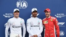 Doppietta Mercedes in Francia, terza pole position in stagione per Hamilton