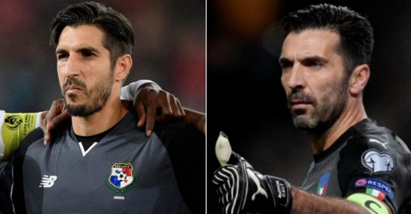 Penedo, portiere del Panama, è considerato come sosia di Buffon in patria.