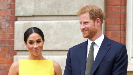 Meghan Markle elegantissima in giallo