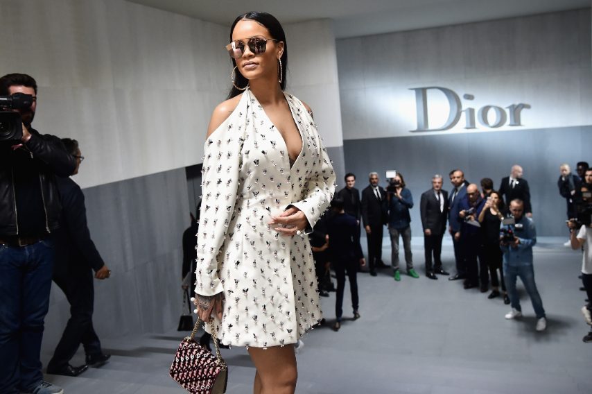 Rihanna in Dior