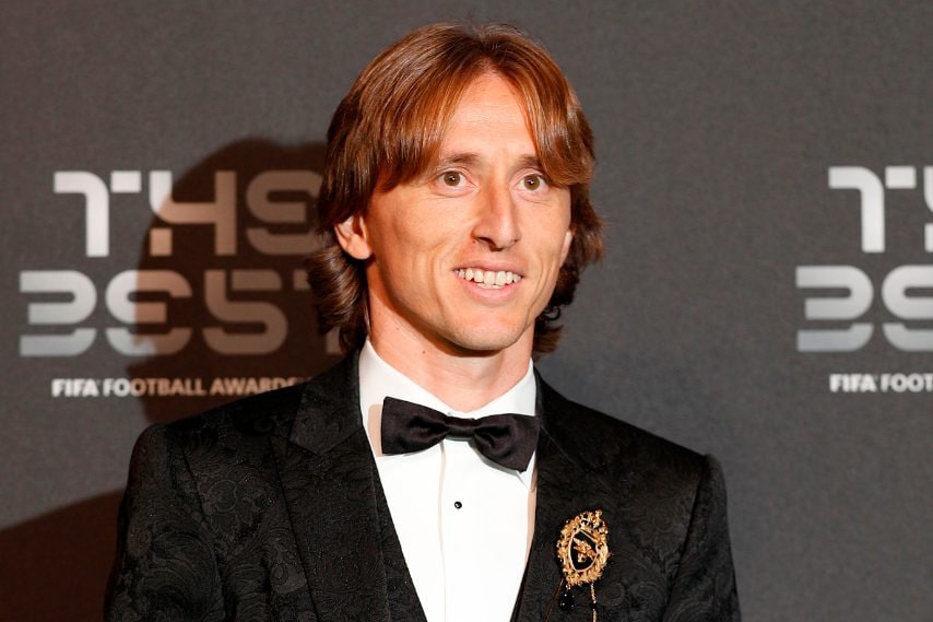 Luka Modrić, centrocampista del Real Madrid e della nazionale croata