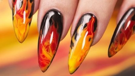 Flame nails