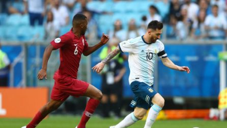 Copa America 2019, le immagini di Qatar-Argentina