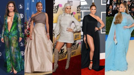 I 50 anni di Jennifer Lopez in 50 best look