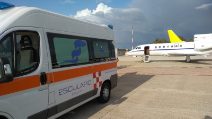 Cagliari, volo urgente dell'Aeronautica per bimba di 11 anni in pericolo di vita