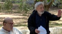 Pierfancesco Favino nei panni di Craxi sul set di "Hammamet"