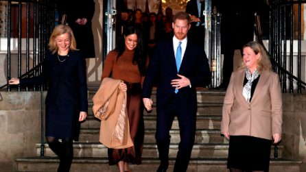 Meghan Markle, il look per il ritorno in pubblico dopo il Natale in Canada