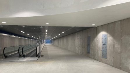 La stazione della metro M4 di Linate è quasi pronta: le immagini in anteprima