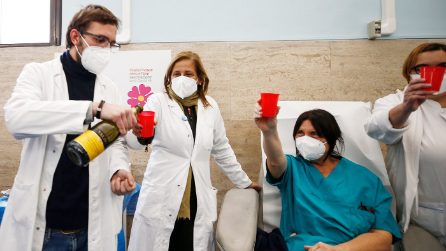 Covid, vaccinazioni avanti anche a Capodanno agli operatori sanitari della ASL Roma 1