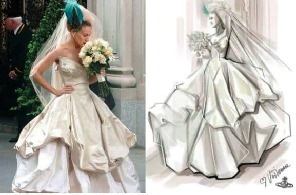 Una memorabile scena del film Sex&The City che porta la sua firma