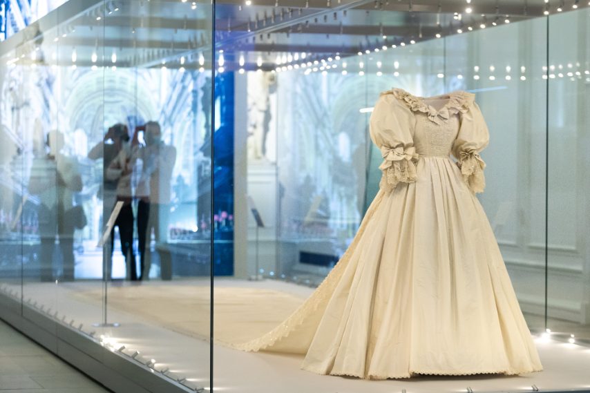 L'abito da sposa di Lady Diana