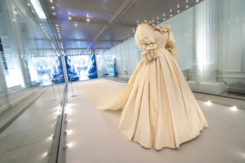 L'abito da sposa di Lady Diana