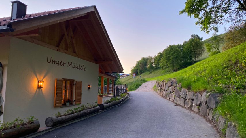 ristorante Umser Mühlele (molino di Umes) Foto di Stefano Govi