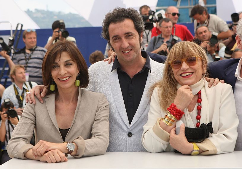 A Cannes per presentare Il Divo, con Paolo Sorrentino e Anna Bonaiuto