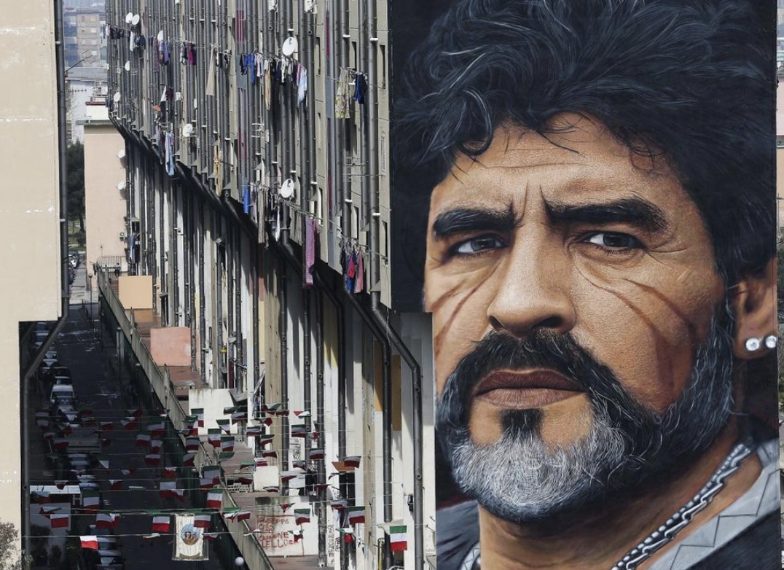 Murale realizzato da Jorit