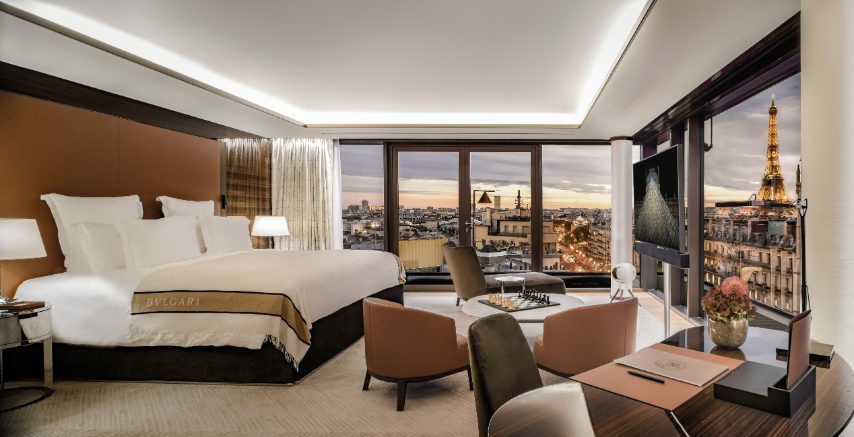 La camera della penthouse