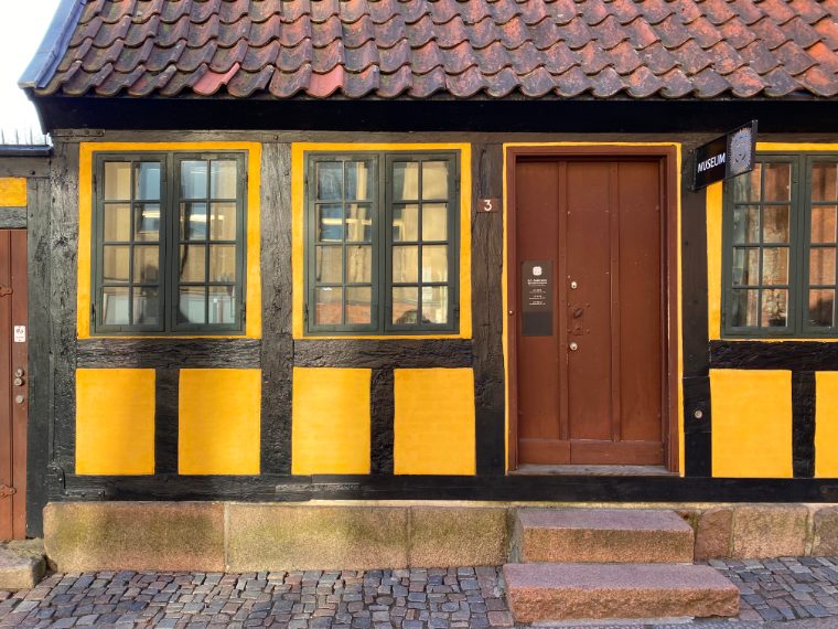 La casa natale di Hans Christian Andersen a Odense