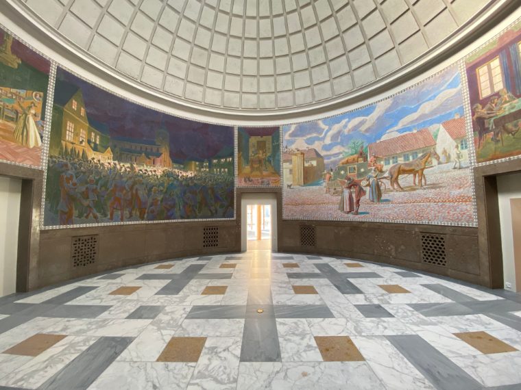 Il memoriale dentro il nuovo Hans Christian Andersen Hus