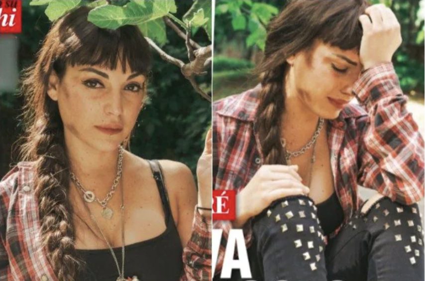 (Foto dal settimanale Chi)