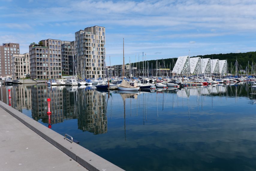 Il porto turistico di Viejle